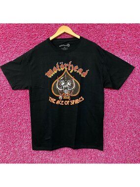 Motorhead Ace of Spades Snaggletooth Logo Graphic T-Shirt Large